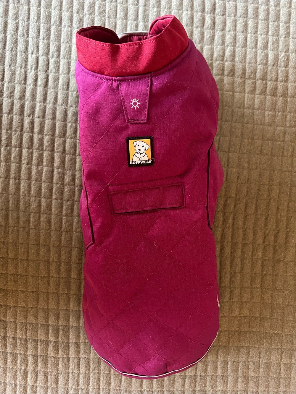 Ruffwear Purple and Maroon XS Dog Jacket